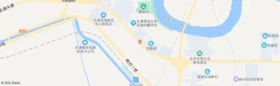 天津和谐园_公交站地图_天津公交_妙搜公交查询2025