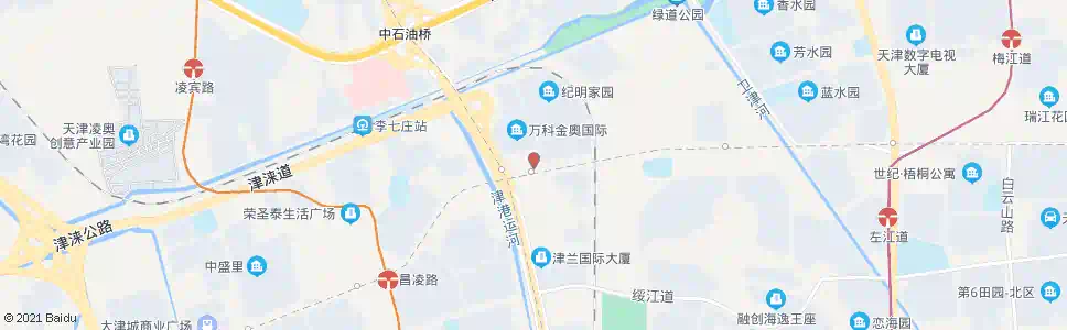 天津国风星苑_公交站地图_天津公交_妙搜公交查询2025