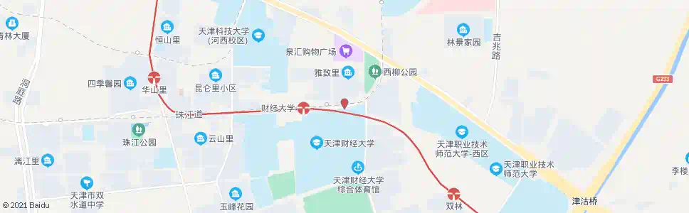 天津长湖路_公交站地图_天津公交_妙搜公交查询2025