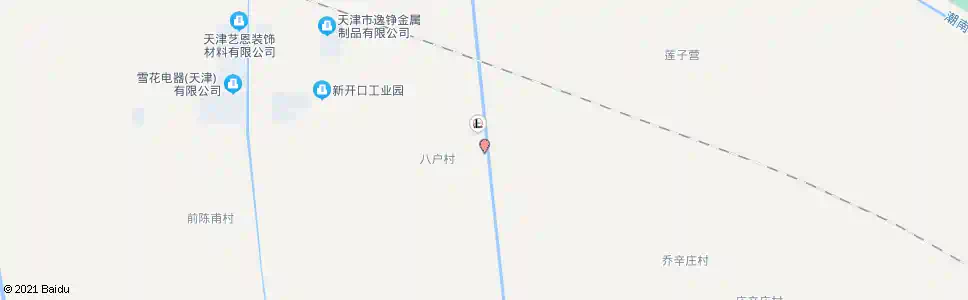 天津八户庄_公交站地图_天津公交_妙搜公交查询2025