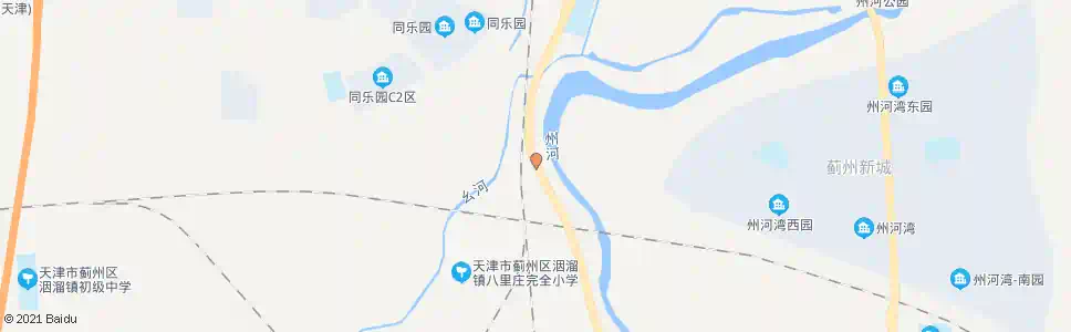 天津北六里屯_公交站地图_天津公交_妙搜公交查询2025