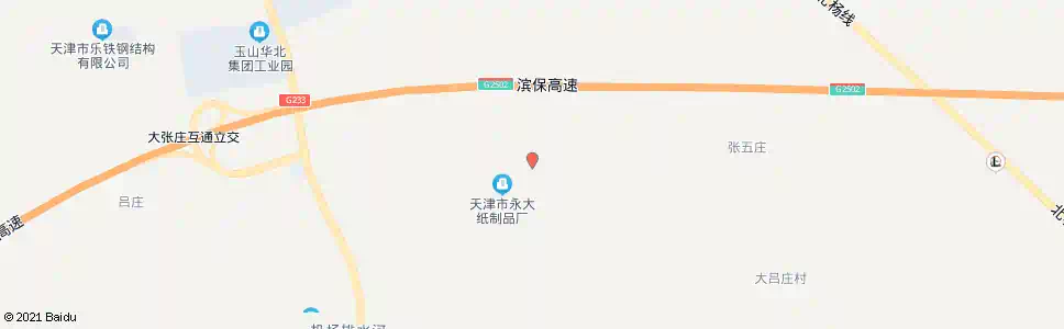 天津大诸庄_公交站地图_天津公交_妙搜公交查询2025