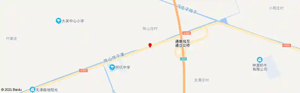 天津陈山庄_公交站地图_天津公交_妙搜公交查询2025