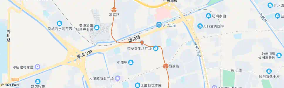 天津棉纺一厂_公交站地图_天津公交_妙搜公交查询2025