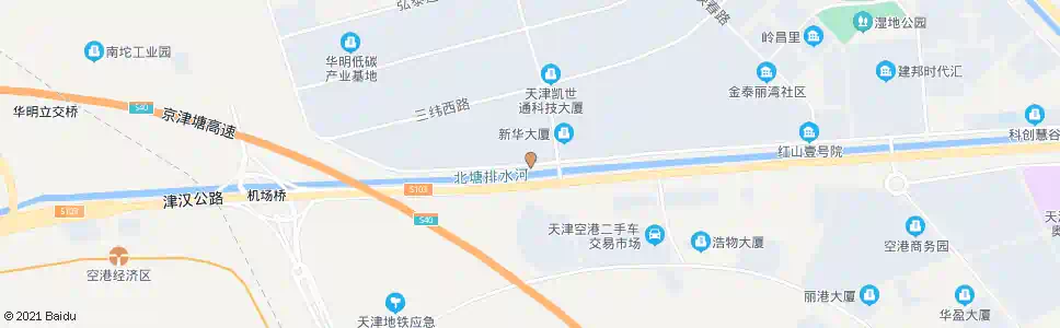 天津华明集团_公交站地图_天津公交_妙搜公交查询2025