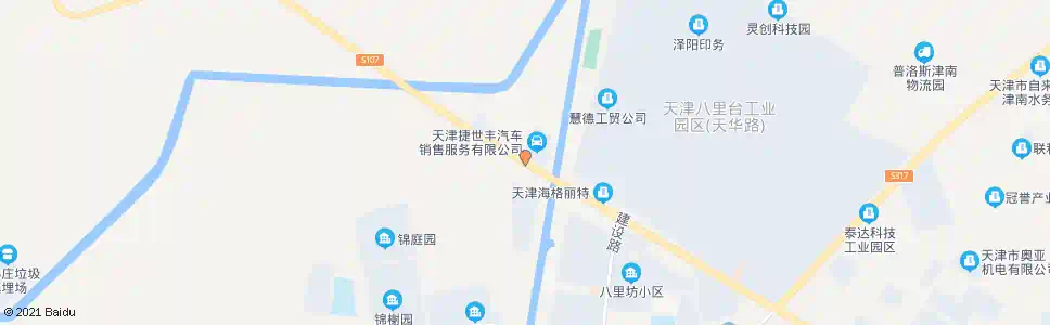 天津白万公路_公交站地图_天津公交_妙搜公交查询2025