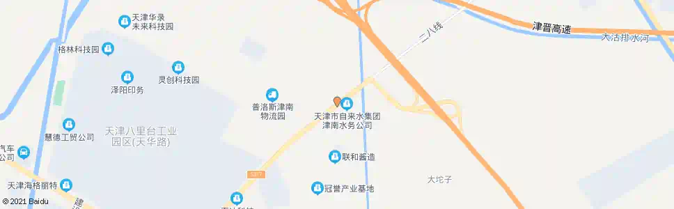 天津八里台水厂_公交站地图_天津公交_妙搜公交查询2025