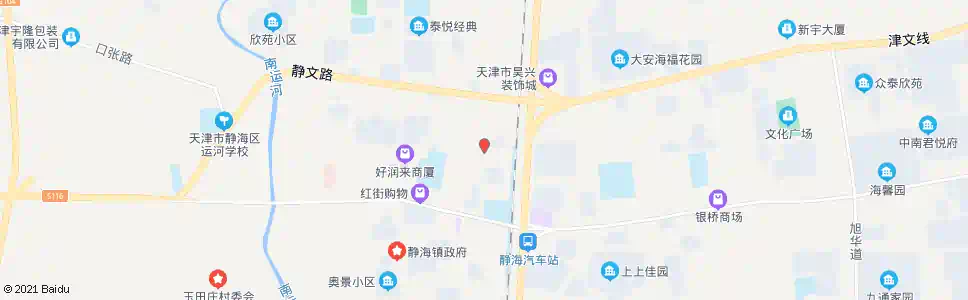 天津静海一幼_公交站地图_天津公交_妙搜公交查询2025