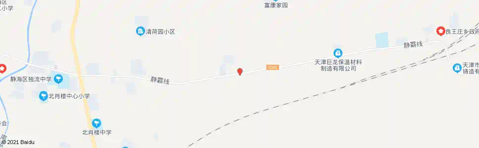 天津于堡村_公交站地图_天津公交_妙搜公交查询2025