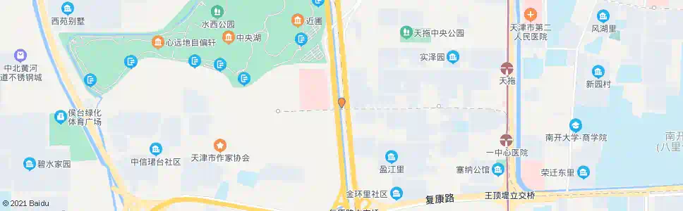 天津保泽道_公交站地图_天津公交_妙搜公交查询2025