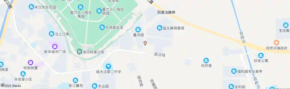 天津咸水沽大队_公交站地图_天津公交_妙搜公交查询2025
