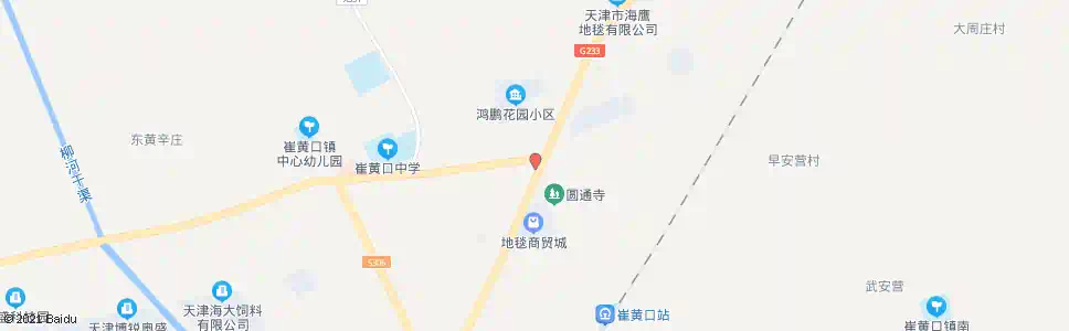 天津崔黄口客运站_公交站地图_天津公交_妙搜公交查询2025