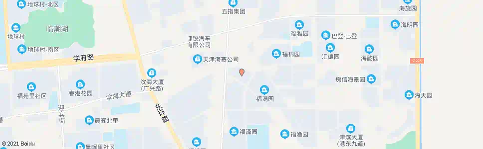 天津泰达港湾_公交站地图_天津公交_妙搜公交查询2025