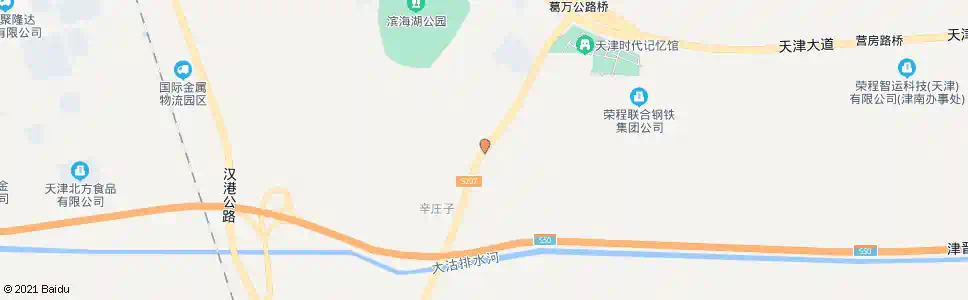 天津津南汽车检测中心_公交站地图_天津公交_妙搜公交查询2025