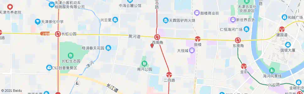 天津友好医院_公交站地图_天津公交_妙搜公交查询2025