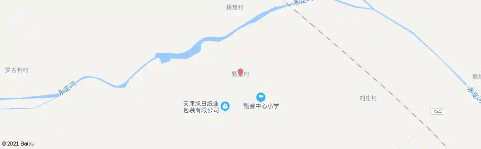 天津甄营村_公交站地图_天津公交_妙搜公交查询2025