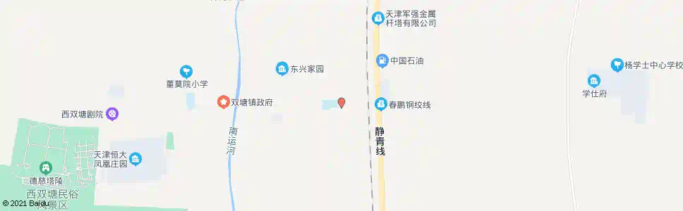 天津东双塘(京福公路)_公交站地图_天津公交_妙搜公交查询2025