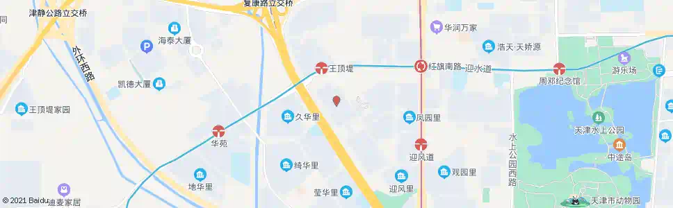 天津林苑北里_公交站地图_天津公交_妙搜公交查询2025