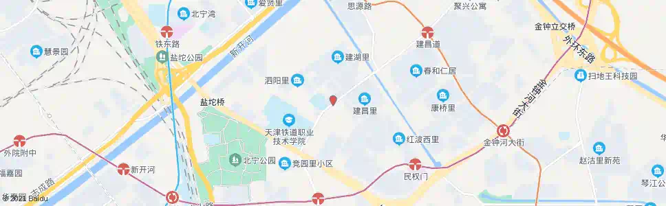 天津泗阳道_公交站地图_天津公交_妙搜公交查询2025