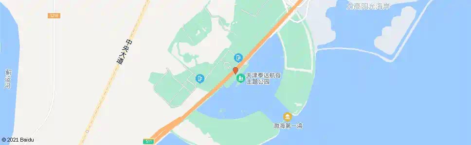 天津滨海航母主题公园_公交站地图_天津公交_妙搜公交查询2025