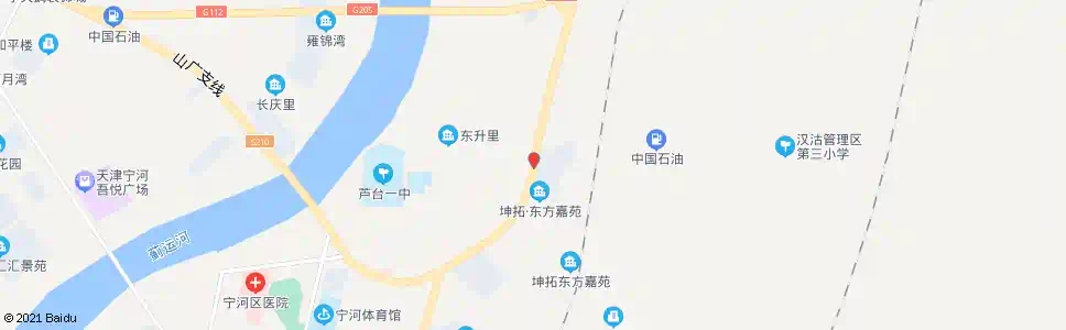天津北陈花园_公交站地图_天津公交_妙搜公交查询2025