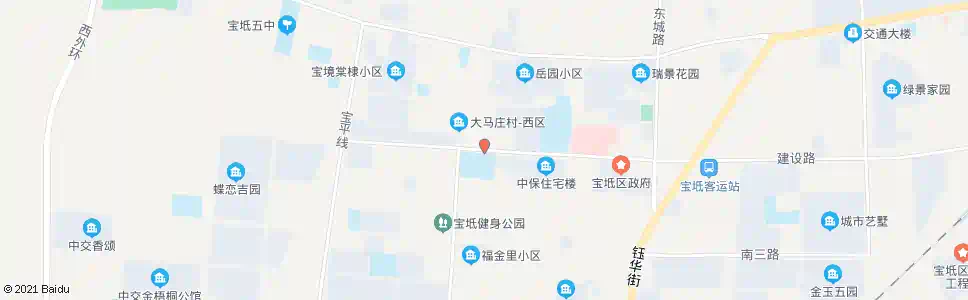 天津宝坻三中_公交站地图_天津公交_妙搜公交查询2025