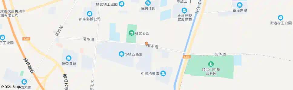 天津祥和园_公交站地图_天津公交_妙搜公交查询2025