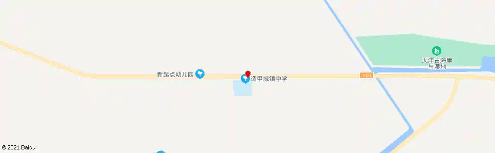天津造甲中学_公交站地图_天津公交_妙搜公交查询2025