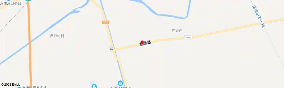 天津北马营_公交站地图_天津公交_妙搜公交查询2025