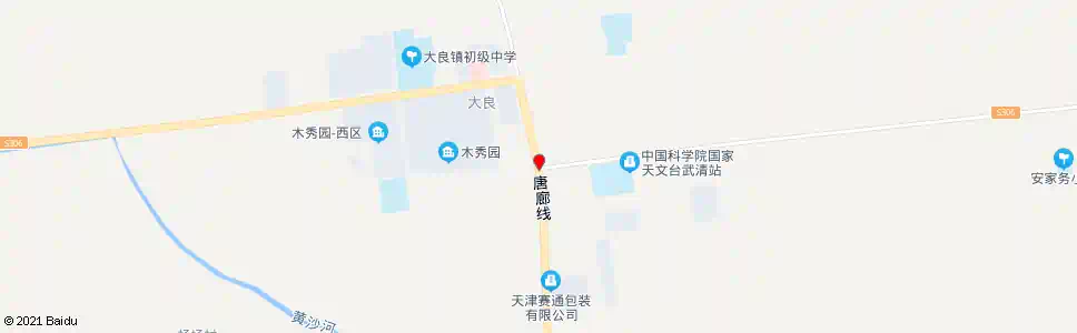 天津旗良路口_公交站地图_天津公交_妙搜公交查询2025
