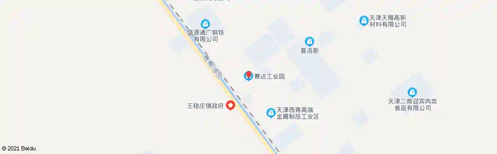 天津赛达工业园_公交站地图_天津公交_妙搜公交查询2025