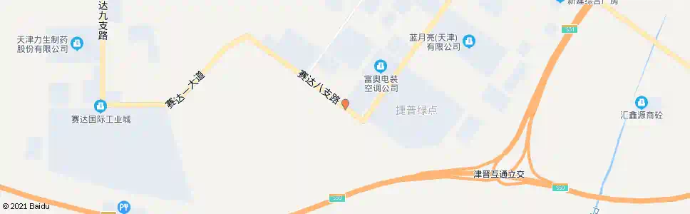 天津汤浅蓄电池_公交站地图_天津公交_妙搜公交查询2025
