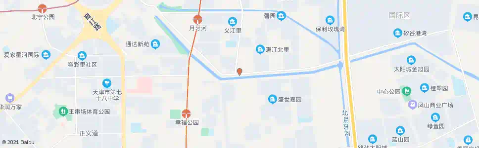 天津岷江路_公交站地图_天津公交_妙搜公交查询2025