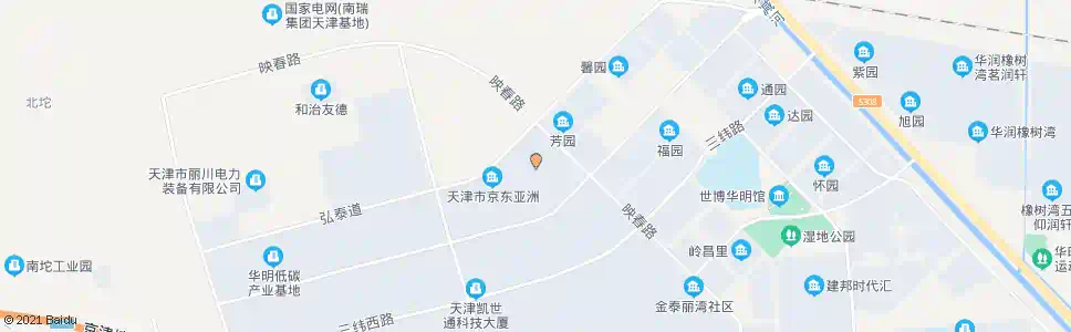 天津华明商贸中心_公交站地图_天津公交_妙搜公交查询2025