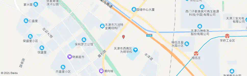 天津张家窝工业园_公交站地图_天津公交_妙搜公交查询2025