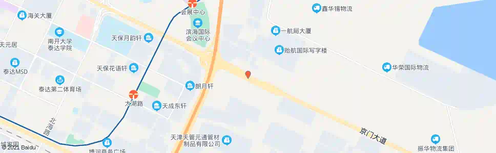 天津商务交流中心_公交站地图_天津公交_妙搜公交查询2025