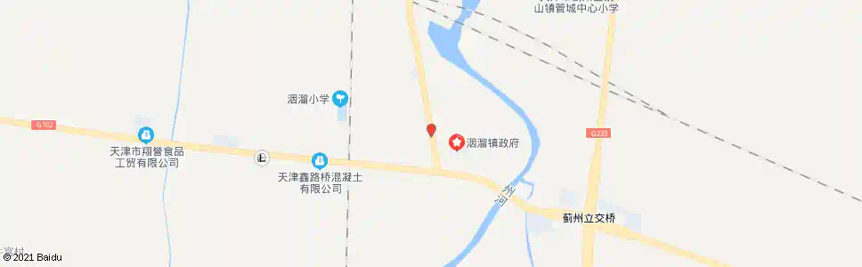 天津溵溜镇_公交站地图_天津公交_妙搜公交查询2025