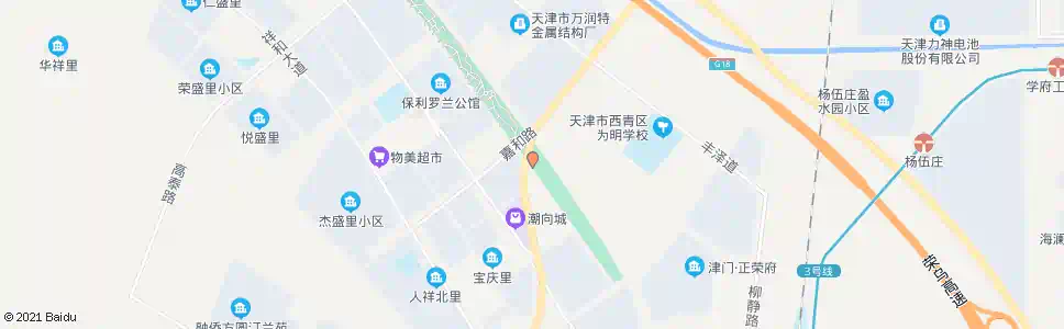 天津董庄村委会_公交站地图_天津公交_妙搜公交查询2025