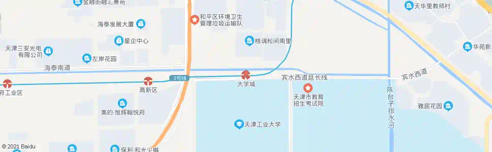 天津蓟县大学城_公交站地图_天津公交_妙搜公交查询2025