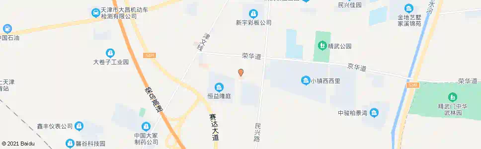 天津永红医院_公交站地图_天津公交_妙搜公交查询2025