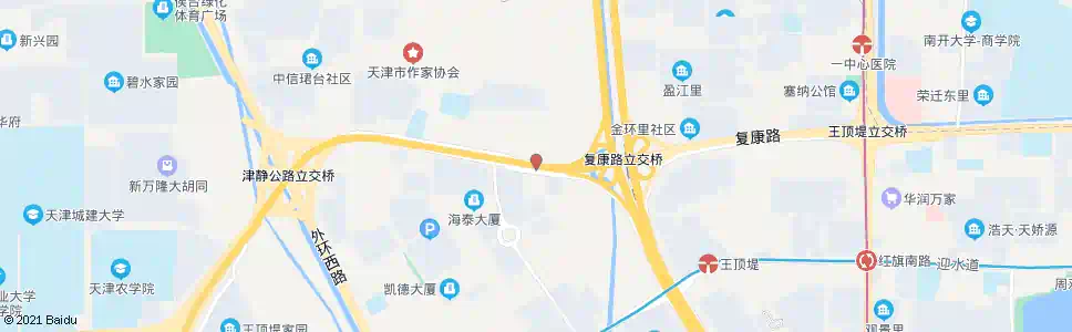 天津利海家园_公交站地图_天津公交_妙搜公交查询2025
