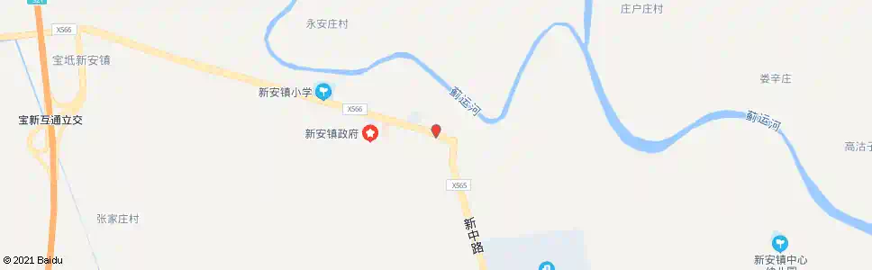 天津新安镇_公交站地图_天津公交_妙搜公交查询2025