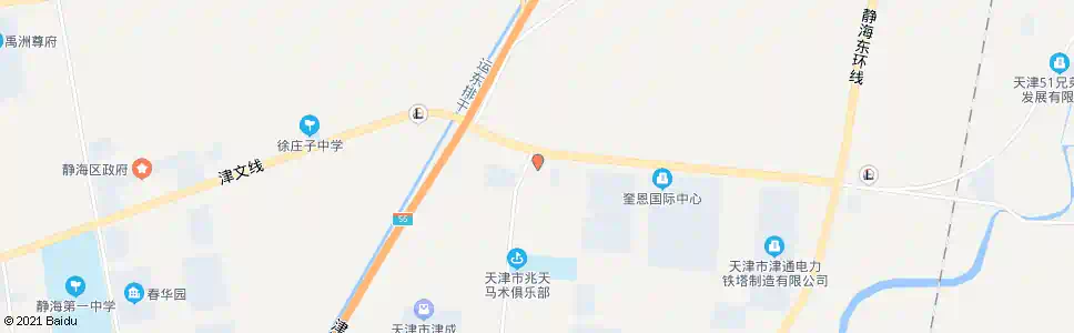 天津静海宇川汽车城_公交站地图_天津公交_妙搜公交查询2025