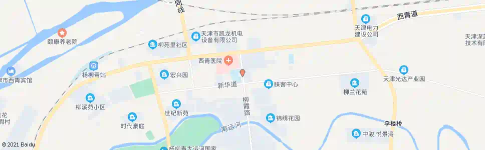 天津柳霞路_公交站地图_天津公交_妙搜公交查询2025