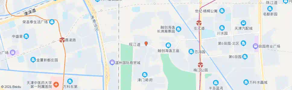 天津鸣泉花园_公交站地图_天津公交_妙搜公交查询2025