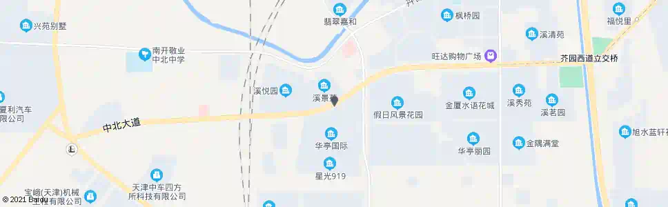 天津华亭国际_公交站地图_天津公交_妙搜公交查询2025