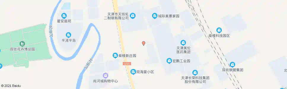 天津双辰前路_公交站地图_天津公交_妙搜公交查询2025