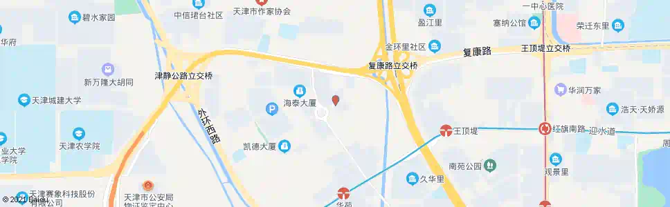 天津兰苑路_公交站地图_天津公交_妙搜公交查询2025