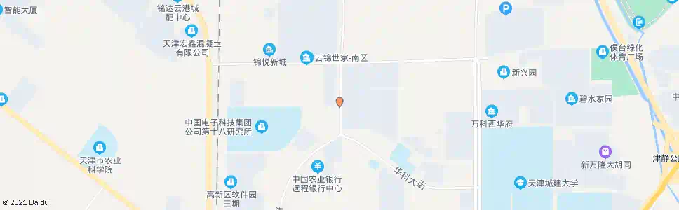 天津华科五路_公交站地图_天津公交_妙搜公交查询2025
