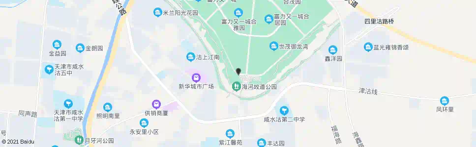 天津海河故道_公交站地图_天津公交_妙搜公交查询2025